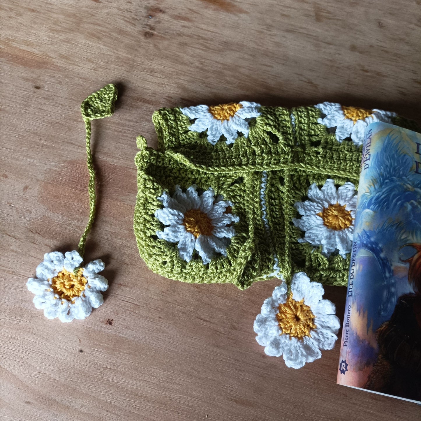 pochette livre avec marque page